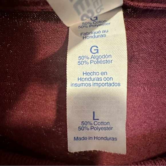 Jerzees Dri-Power “Class Dismissed” Graphic Tee – Maroon - Picture 6 of 6